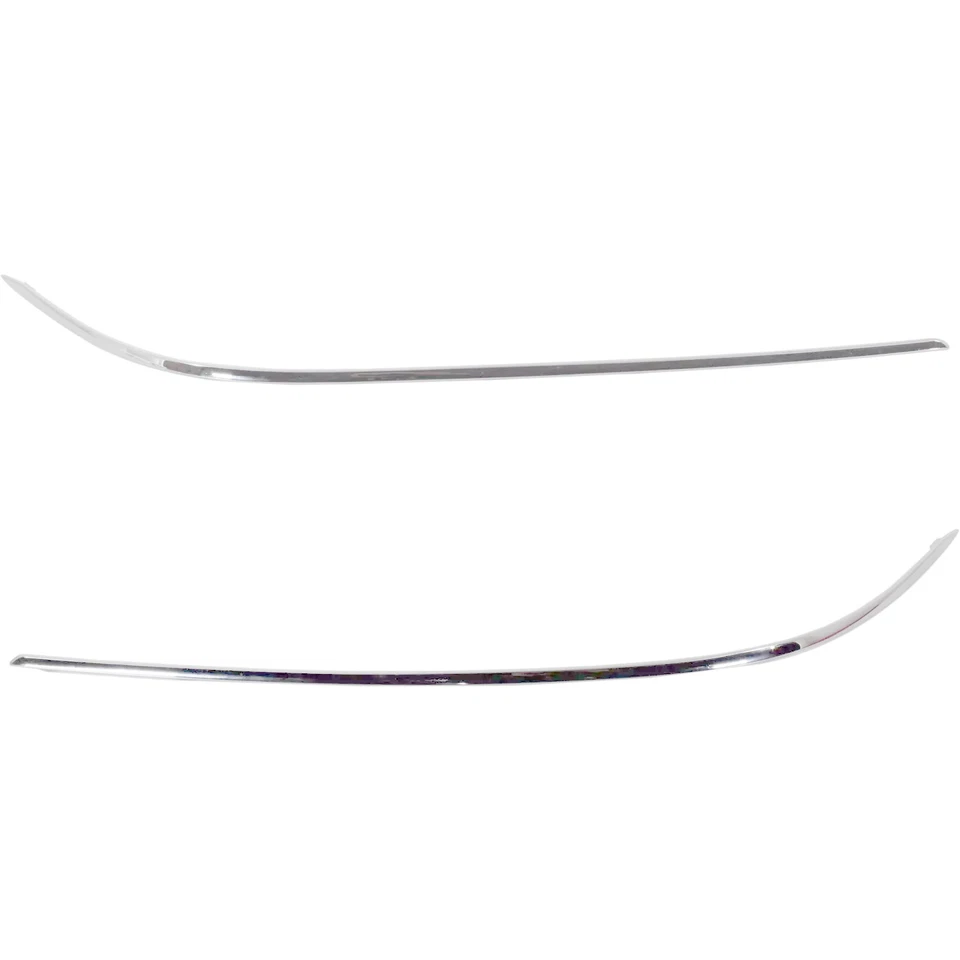 Moldura de parachoques delantero izquierdo derecho mercedes-benz e350 e550 2010-2013 Foto 3 de 4