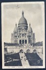 1939 Paris France Real Picture Postcard Cover Sacred Hearth Basilica — photo 1