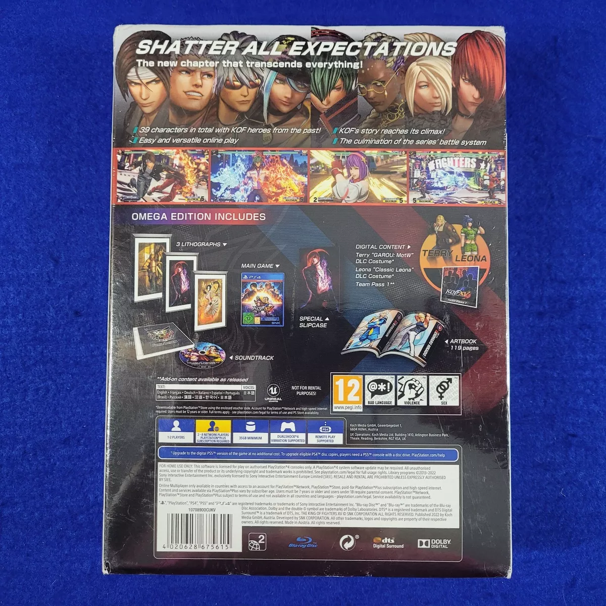 KOF XV - Collector's Edition PS4