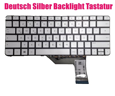 DE Backlight Tastatur für HP Spectre Pro x360 G1/x360 G2 Convertible 801508-041