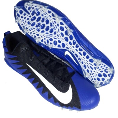 NWOB NIKE ALPHA MENACE PRO TD FOOTBALL CLEATS BLUE BLACK  display picture 2