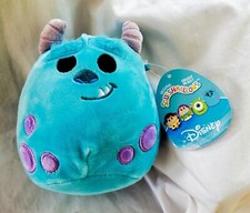 Kellytoy Squishmallow Sully Monsters Inc. Blue Disney Gift Plush 5 inch NEW