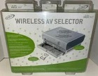 Intec wireless AV selector Xbox 360 Storage AV Switch 4 input component or RCA