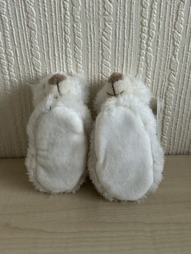 Jomanda Cream Soft Bear Baby Shoes Slippers Girls Boys Baby Size 0-6 Months BNWT - Picture 6 of 6