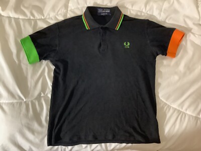 FRED PERRY x COMME DES GARCONS Short Sleeve Twin Tipped Polo Shirt