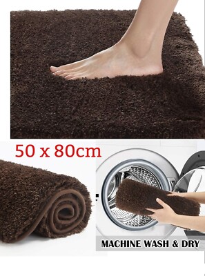 Antirutsch Badematte Extra Groß Badvorleger Wasserabsorbierend WC Fußmatten
