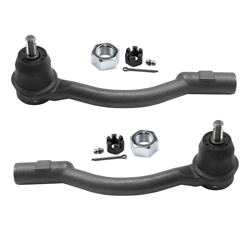 Barras de balanço dianteiras extremidades de haste de amarração com juntas esféricas inferiores de botas para 2012 - 2017 Kia Rio - Imagem 3 de 4