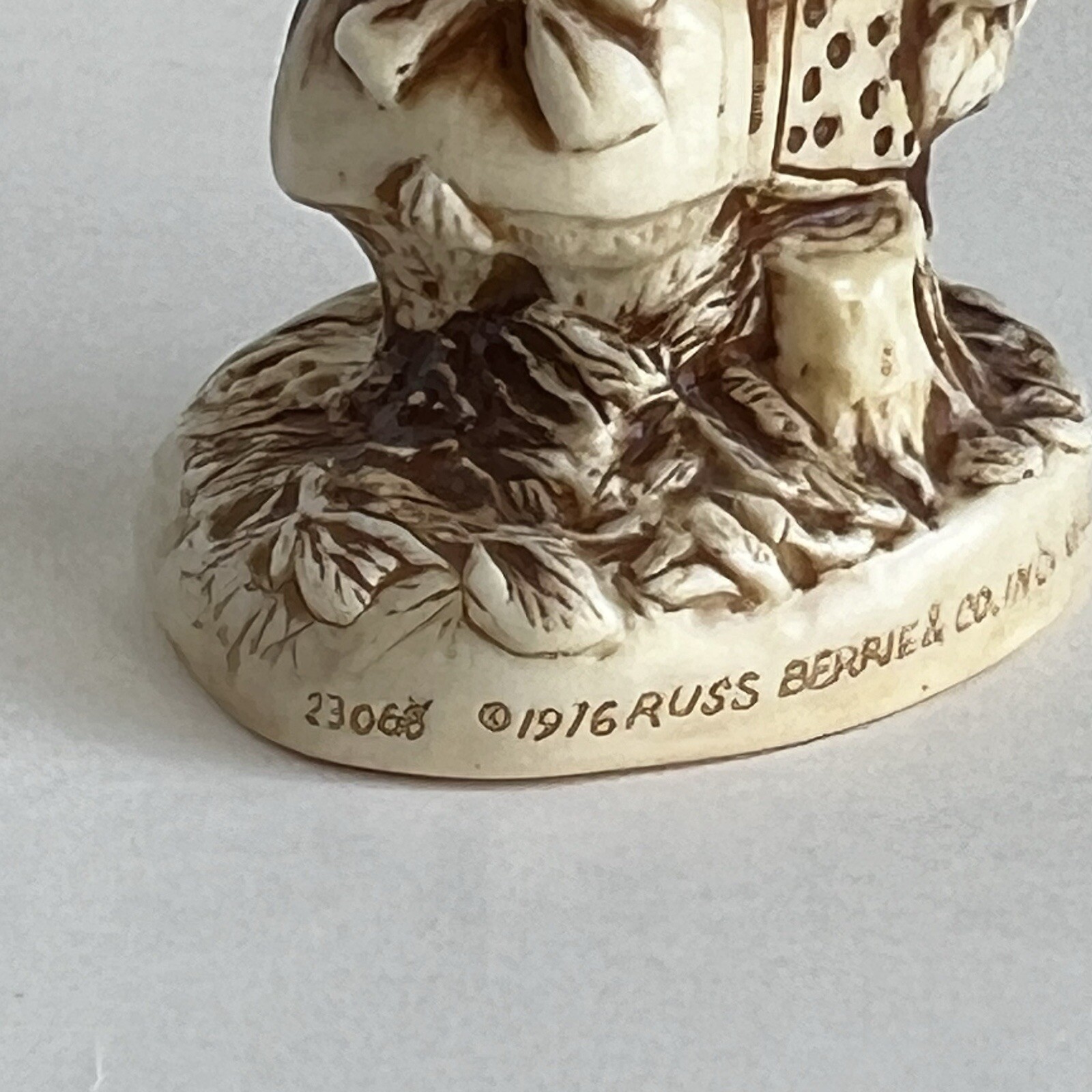 VTG 1976 Russ Berrie & Co When Mother Says No... Ask Grandma Figurine