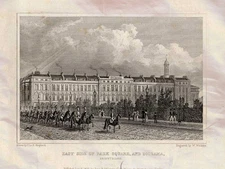 Regent Park Park Square Diorama London England Shepherd