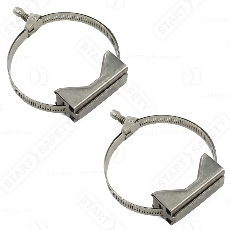 START TRAFFIC Universal Sign Channel Clip For Posts Between 45mm - 217mm | Twin Pack