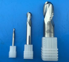 Image of Carbide 2 Flute Ball Nose Slot Drill for Aluminium