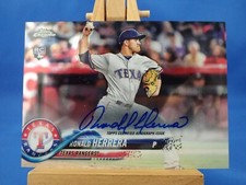 Topps Chrome 2018 RC Rookie Autograph Auto Ronald Herrera