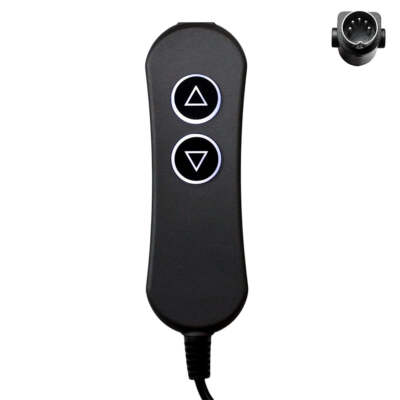 Mulin MLSK111-A1 Remote Controller for Recliner 2 Button 5 Pin W/USB & Backlight