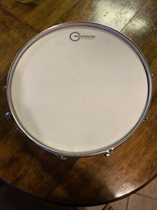 Pearl snare drum 14" X 8" ser.no. 532466 with Aquarian texture coated 