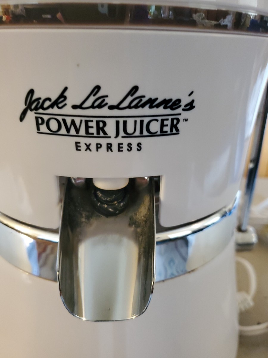 Jack Lalanne's Power Juicer Express White MT-1020-1 Tested. Works
