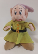 Disney Store Standing Dopey 11" Plush Snow White Seven Dwarfs Stuffed Animal
