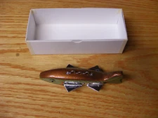 Beautiful Contemporary C Hines Heddon 400 Style 4 point Decoy in Green Scale