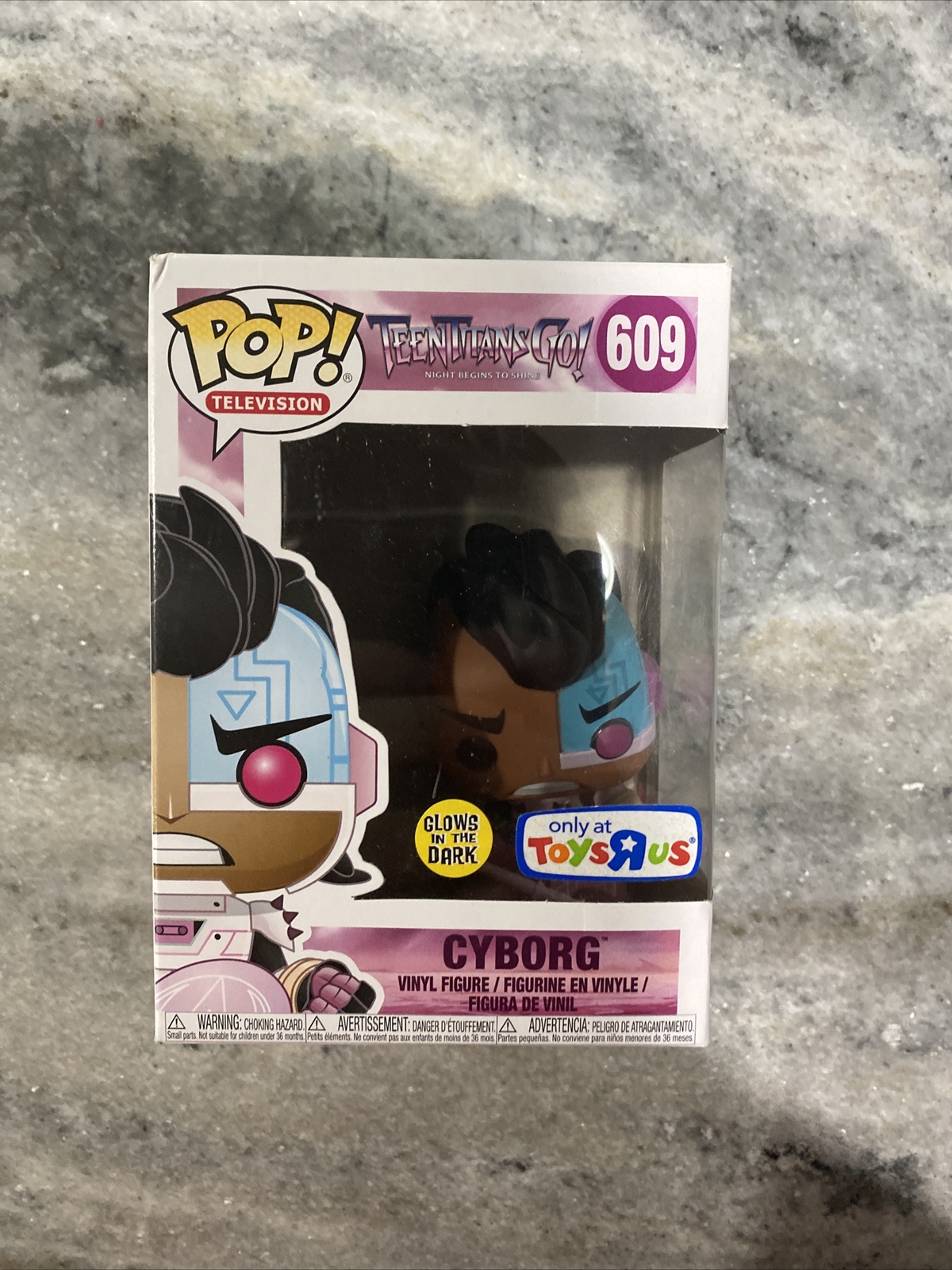 Cyborg #609 - Teen Titans Go! Funko Pop! Tv [Exclusivo De Gitd Toys R Us]
