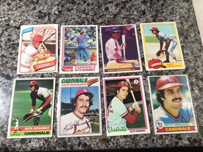 U-Pick Keith Hernandez SINGLES Cardinals Mets  - YOU PICK ANY CARD(S)