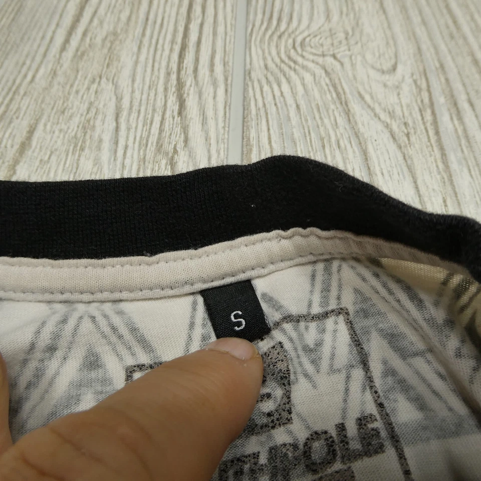 Camisa DE COLECCIÓN Southpole Adulto Pequeña Estampado Completo Timbre Geométrico Manga Corta Foto 3 de 4