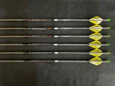 Easton Archery 6.5MM Hunter Classic 400 2" Bully Vane 1/2 Dozen BRAND NEW