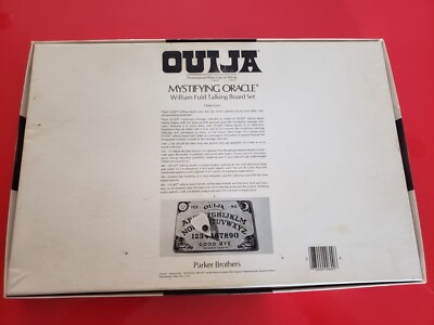 1972 Parker Brothers Ouija Game Board William Fuld Mystifying