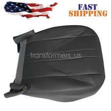 2003-2016 for Chevy GMC C Series Dark Gray Driver Side Bottom Leather Seat cover