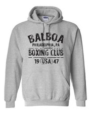 BALBOA BOXING CLUB ROCKY Movie Retro Set Gym Men's Hoodie 255