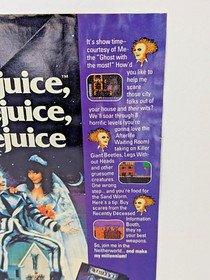1991 Beetlejuice Nintendo NES Vintage Print Ad/Poster Authentic Video Game Art