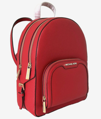 New Michael Kors Jaycee Medium Zip Pocket Backpack Leather  display picture 1