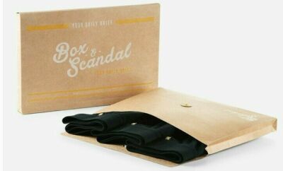 Box&Scandal Your Daily Slips 3er Pack 95% Baumwolle 5% Gummi GR. S, M & L