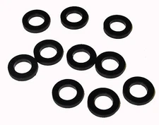 108-98-10 Holley Carburetor Carb NYLON Fuel Bowl Screw Gasket REUSABLE 10PK A55