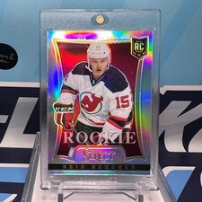 2013-14 Panini Select #385, REID BOUCHER RC 🔥🔥🔥 Silver Prizm Rookie Update