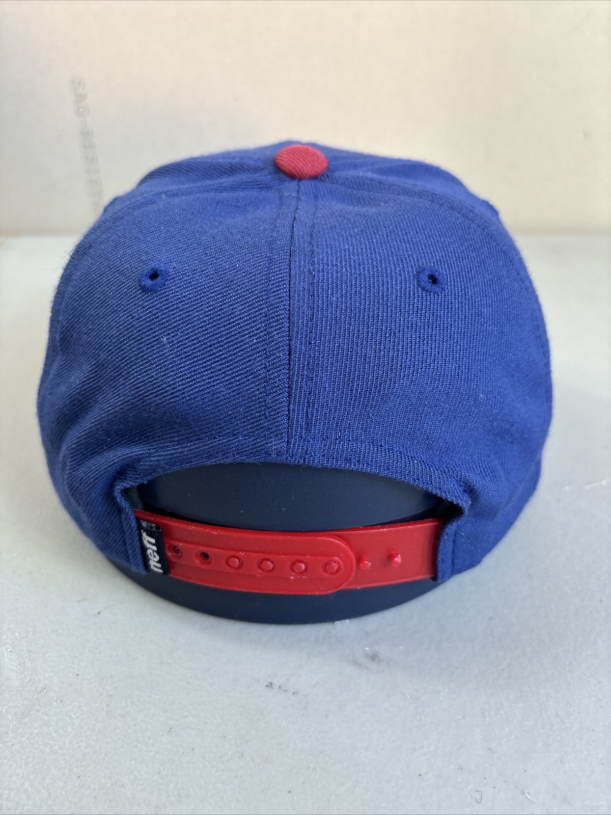 NEFF Hat Cap Snap Back Cap Adjustable Red White B… - image 8