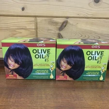 Ors Built-In Protection No-Lye Hair Relaxer Full System (Lot of 2) 12/2025