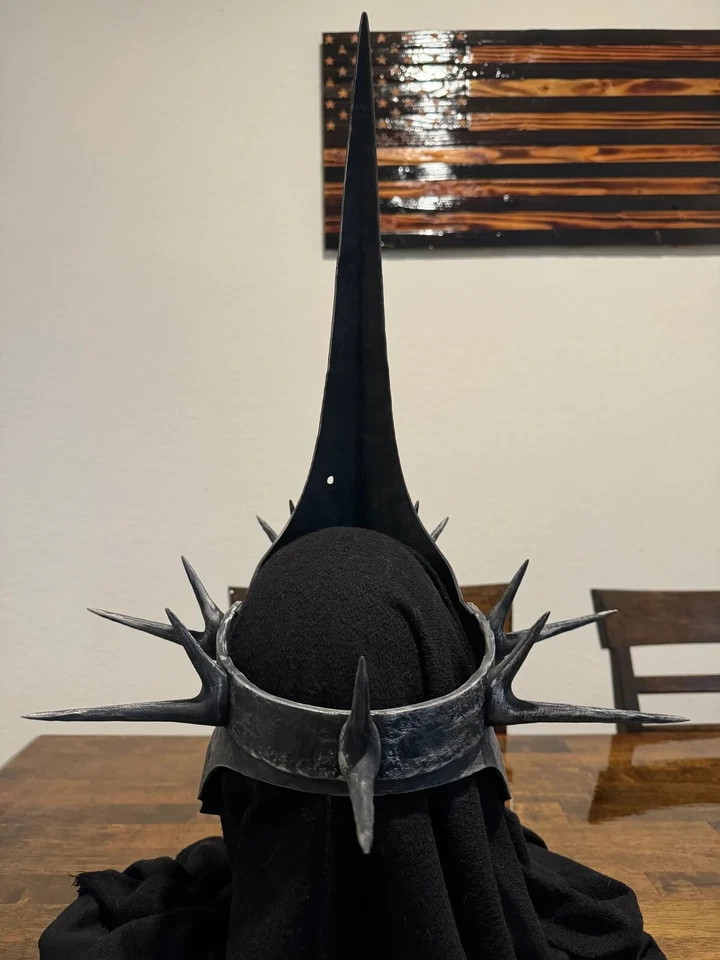 Witch king of Angmar helmet Cosplay Helmet Medieval Ringwraith Roleplay Helmet - Image 3 of 4