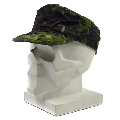 Buy Genuine Danish Army field cap Military M84 Flecktarn Camo