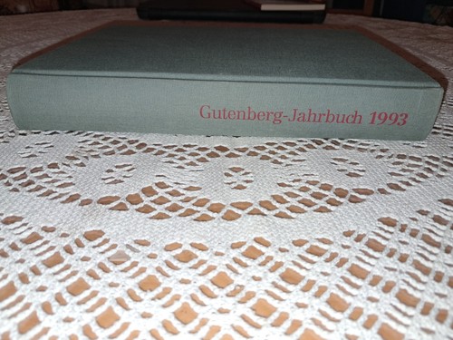 Gutenberg-Jahrbuch 1993 - Imagen 3 de 6