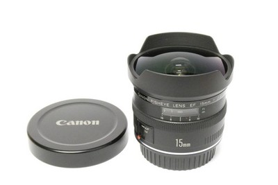 Canon EF 2,8 / 15 mm Fisheye  Objektiv für EOS gebraucht