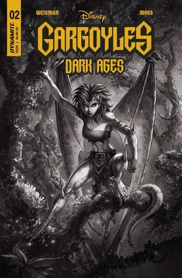 GARGOYLES DARK AGES #2 VARIANT CVR I 15 COPY INCV QUAH B&W DYNAMITE