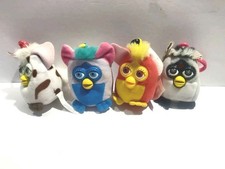 Lot of 4 Furby McDonalds Keychains