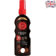 Travel-Size CABANA Deep Tanning Oil - Coconut Scent, 100ml, Water-Resistant