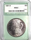 1881-S (USA) MORGAN (ONE DOLLAR)