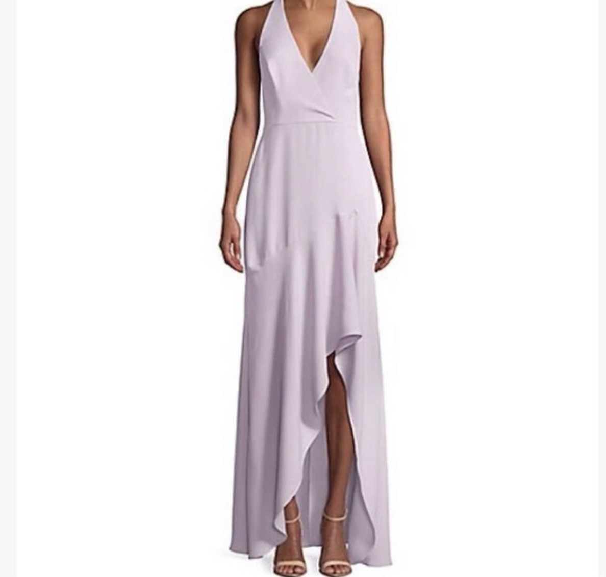 bcbg maxazria dress Size 8 New W/ Tags Rv $298 Lavendar Asymmetrical Obree