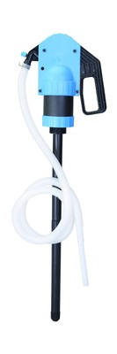 Groz Plastic Lever Action Drum Pump | Built-in 2-inch Bung Adaptor | for High...