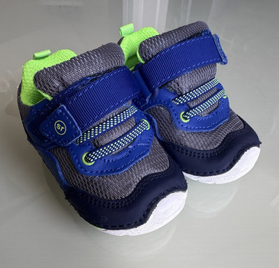 Stride Rite SM Rhett Boys 4W Early Walkers Shoes BRAND NEW