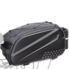 Waterproof Bike Bag for Bicycle Rear Rack – Hard Shell 9.5L Trunk Pannier Bike