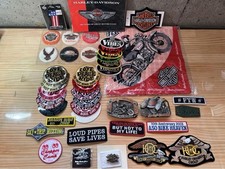 Harley Davidson related goods bundle sale non-sale novelty items good condition