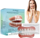 Silicone Reline Kit Denture Set Soft Silicone Denture False Teeth for Women Men
