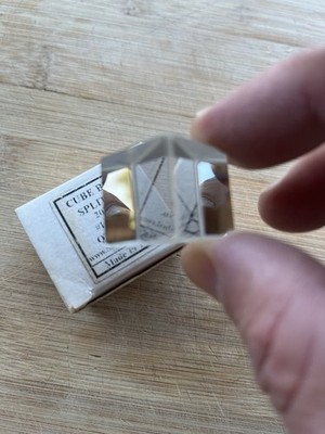 Optical Glass Beam Splitter Cube Prism 1 